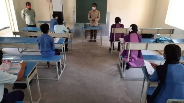 కరోనా తరువాత ప్రారంభమైన తరగతులు