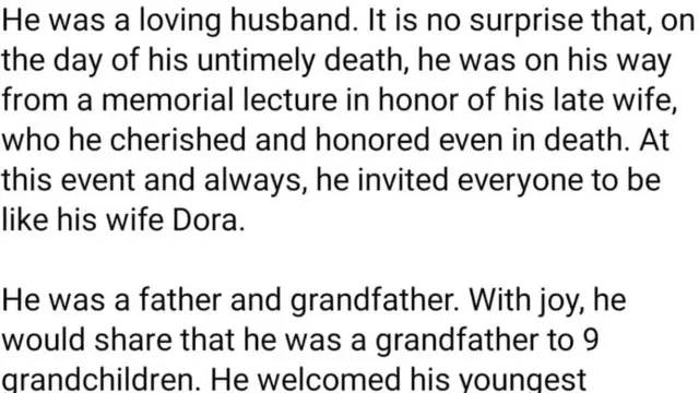 Nna anyị nwere ụmụụmụ itoolu, mana nke ịkpeazụ ọ hụbeghị anya mana ọ bara ya aha
