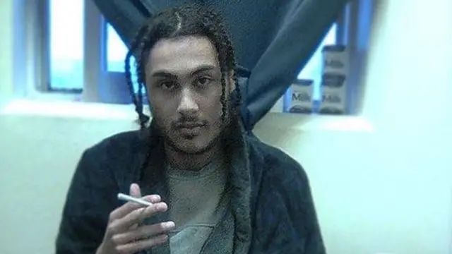 Foto de Isaac Calver desde la cárcel