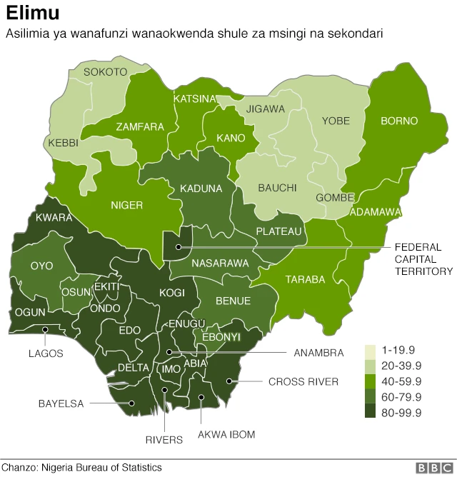 ramani Nigeria Uchaguzi 2019