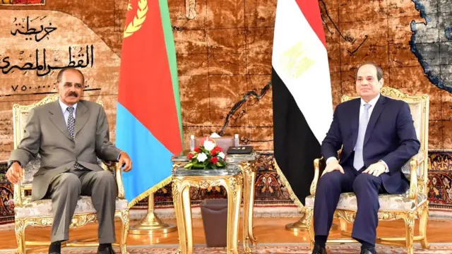 ፕረዚደንት ኢሰይያስ ምስ ፕረዚደንት ግብጺ ኣልሲሲ