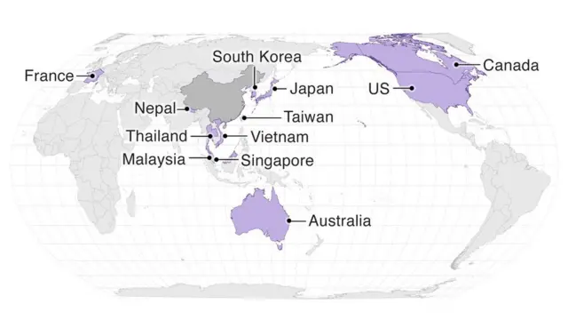 Visa vya virusi vya Corona