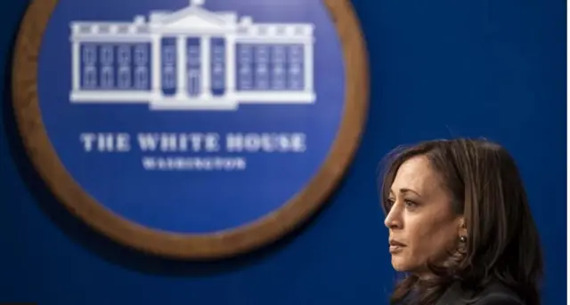 Kamala Harris na Casa Branca