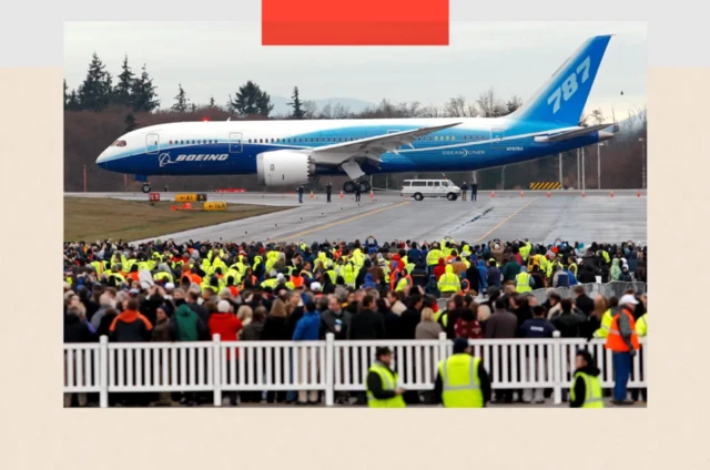 ਬੋਇੰਗ 787 ਡ੍ਰੀਮਲਾਈਨਰ ਦੀ ਪਹਿਲੀ ਟੈਸਟ ਉਡਾਣ