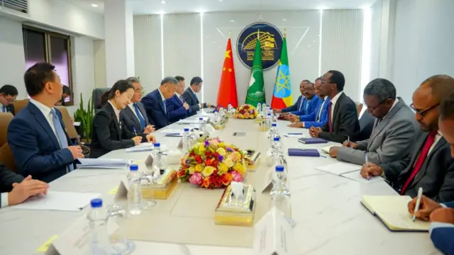 የቻይና የውጭ ጉዳይ ሚኒስትር ዋንግ ዪ እና የውጭ ጉዳይ ሚኒስትር ዶ/ር ጌዲዮን ጢሞቲዮስ ተወያይተዋል