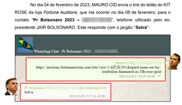 Capturaaposta eleições brasiltela do relatório da PF