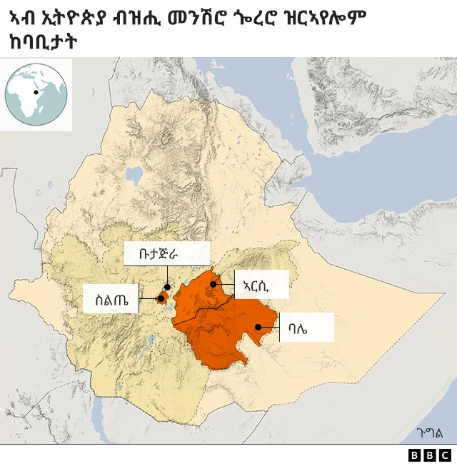 ዝርግሐ መንሽሮ ጐረሮ ኣብ ኢትዮጵያ