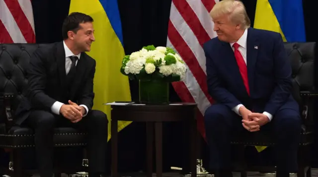 Zelensky e Trump