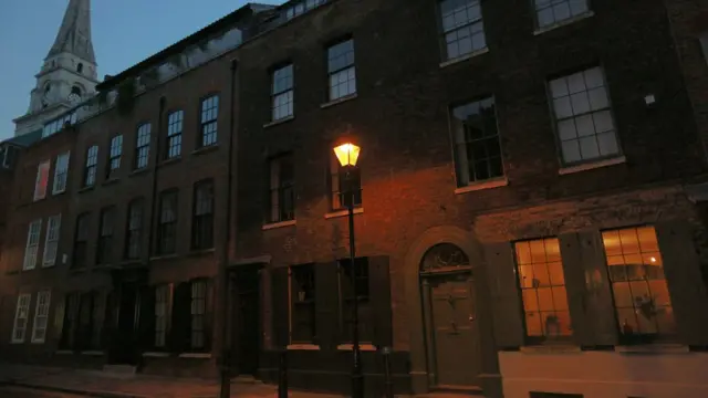 Luz en calle de Londres