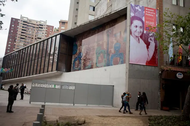 Museo Violeta Parra en Santiago, Chile.