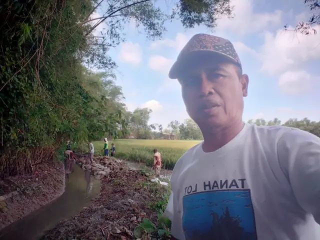 Hardiono, petani dari Ngaringan, Grobogan, Jawa Tengah