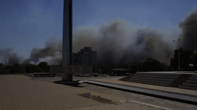 пожар в ростове