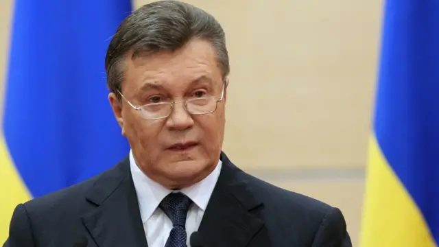 2014 की तस्वीर में विक्टर यानुकोविच