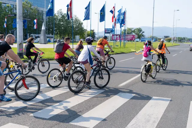 Прајд рајд, Загреб