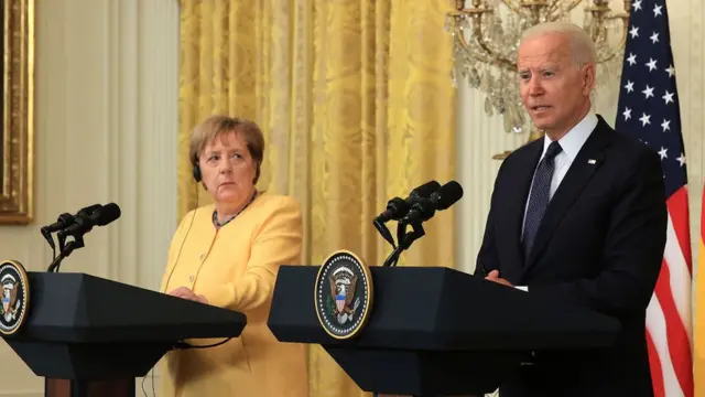 Ангела Меркель, Джо Байден