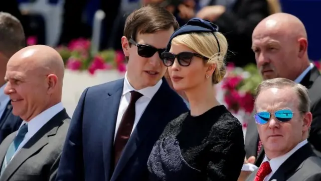 Kushner ve eşi Ivanka Trump