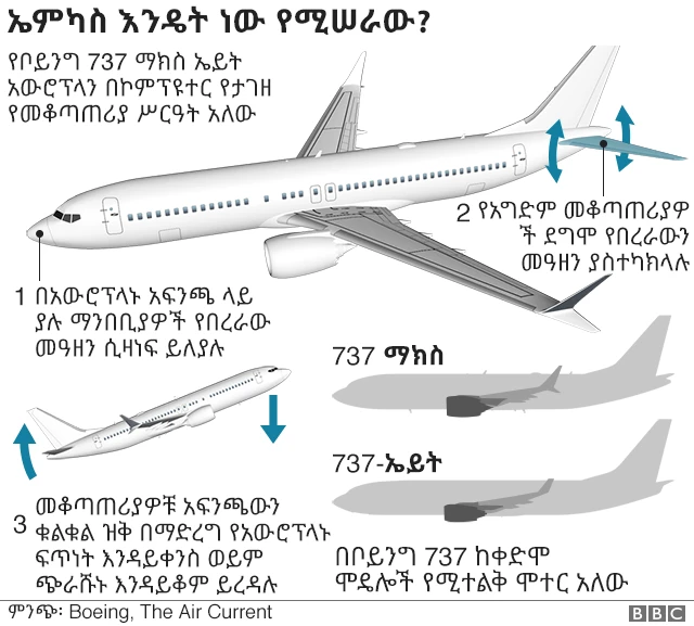 የአውሮፕላኑ የበረራ መቆጣጠሪያ እንዴት እንደሚሰራ ስዕላዊ መግለጫ
