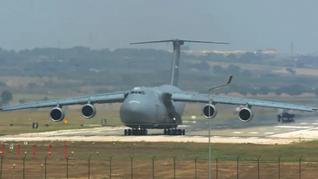 Турция, самолет, Инжирлик