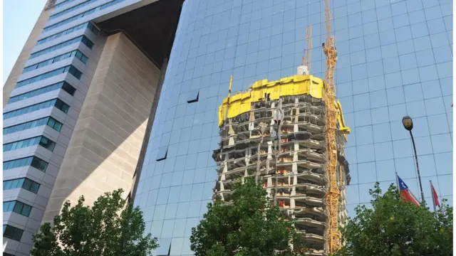 Nuevo edificio en Chile.
