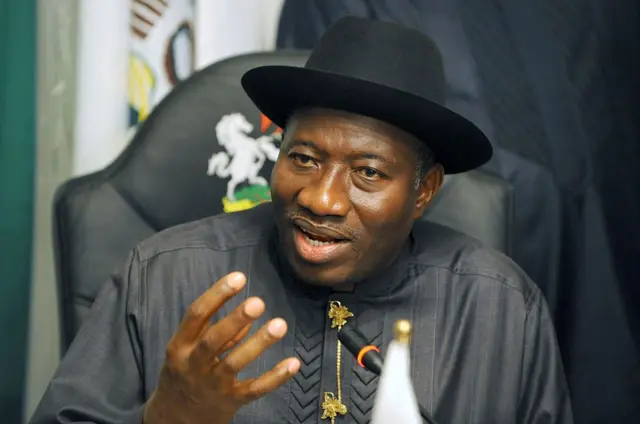Goodluck Jonathan ya kasance shugaban Najeriya daga 2010 zuwa 2015.