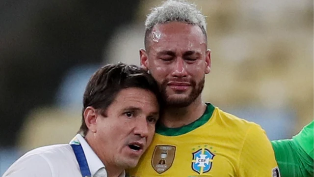 Wari umubabaro ntangere kuri Neymar inyuma y'aho Brésil ikubitiwe na Argentina mu rukino rwa nyuma rwa Copa America 2021