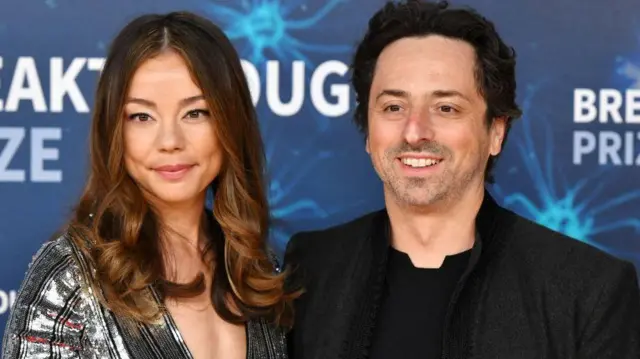 Nicole Shanahan ve Sergey Brin