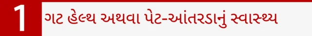ગટ હેલ્થ અથવા પેટ-આંતરડાનું સ્વાસ્થ્ય