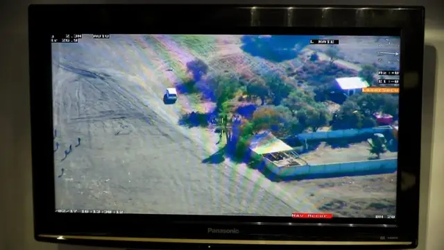 Imagen de una cámara de seguridad en Pemex.