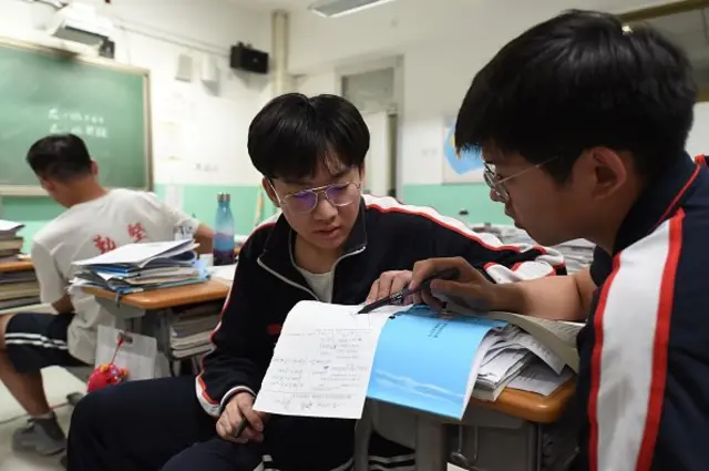 นักเรียนในจีน