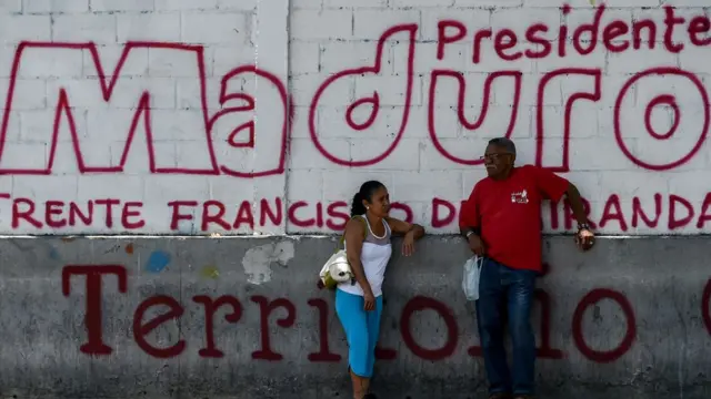 Mural de Presidente Maduro.