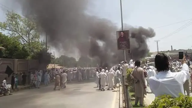 پشاور، احتجاج