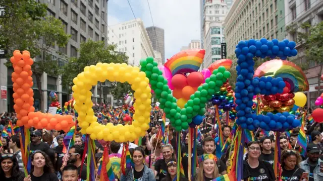 Marcha del orgullo gay en San Francisco, 2017