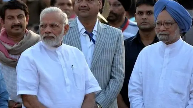 मोदी और मनमोहन सिंह