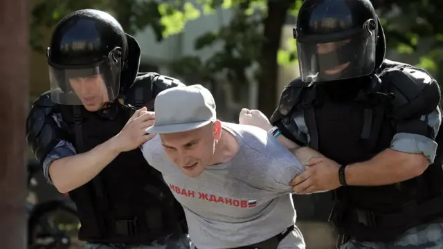 Задержания на акции оппозиции в Москве 27.07.19