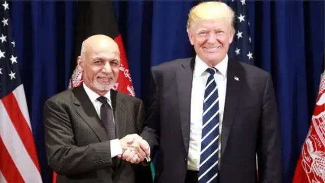 ولسمشر غني وايي، ولسمشر ټرمپ سره د چارو پر مخ وړلو کې کومه ستونزه نه لري.