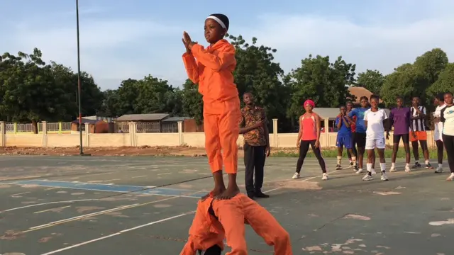 Di training for Karate no be for physical defence only, but for mind