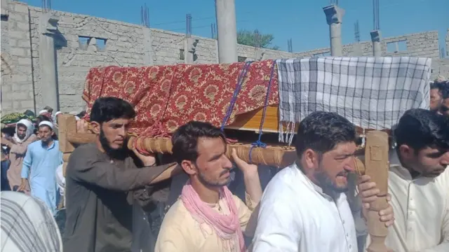 د دې پېښې د ځینې مړو جنازه هم وشوه.