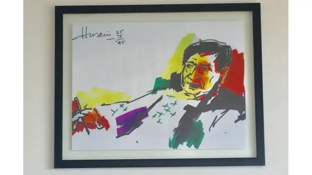 देवानंद की पेंटिंग