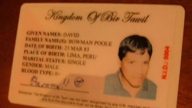 ஆளில்லா தேசத்துக்கு மன்னரான இந்திய இளைஞர்