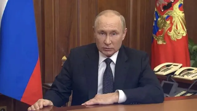 रूसी राष्ट्रपति व्लादिमीर पुतिन