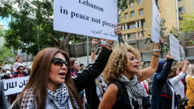 مظاهرات في لبنان