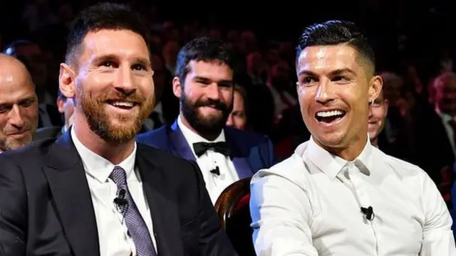 Lionel Messi and Cristiano Ronaldo