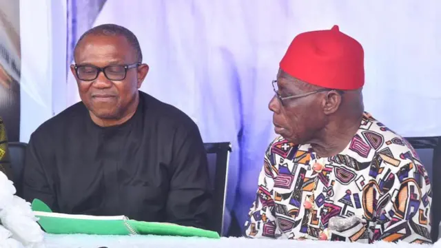 Peter Obi na Obasanjo