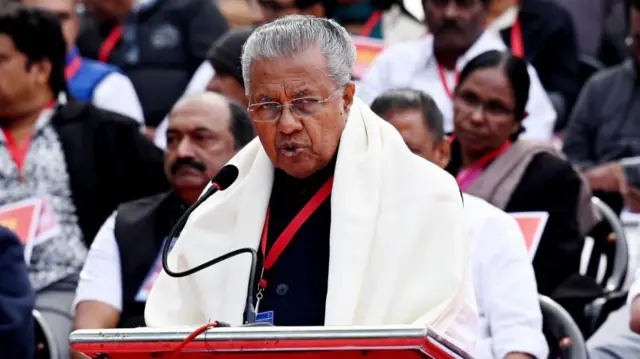 मुख्यमंत्री पिनराई विजयन