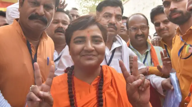 2019 मध्ये साध्वी प्रज्ञा भाजपाच्या लोकसभेच्या उमेदवारही झाल्या.