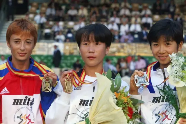 북한 마라토너 정성옥 선수