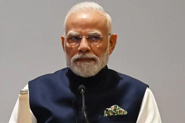भारताचे पंतप्रधान नरेंद्र मोदी