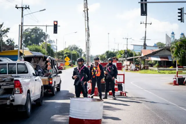 Check points in Pattani