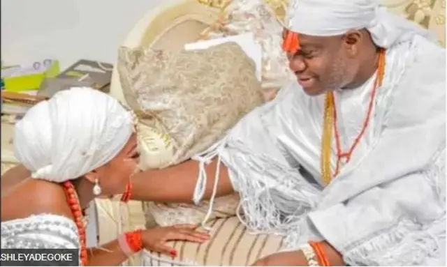Ashley Adegoke ati Ooni Ogunwusi