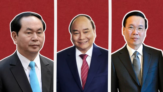 Ông Trần Đại Quang, ông Nguyễn Xuân Phúc, ông Võ Văn Thưởng